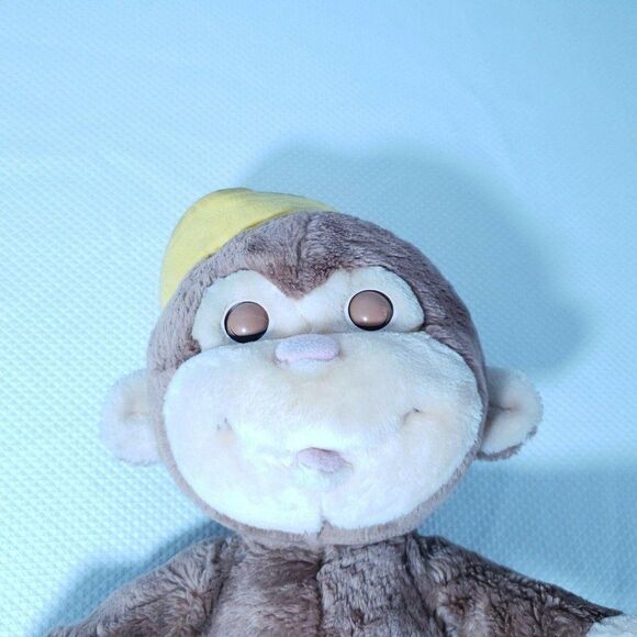Hasbro Softies 1986 Vintage Googlies Monkey 10" Plush Stuffed Animal Toy - Picture 3 of 8